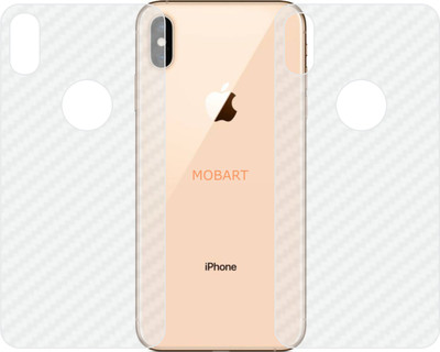 MOBART Back Screen Guard for APPLE IPHONE XS PLUS(Pack of 2)