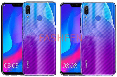 Fasheen Back Screen Guard for Huawei Nova 3(Pack of 2)