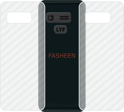 Fasheen Back Screen Guard for JIO LYF 2403(Pack of 2)