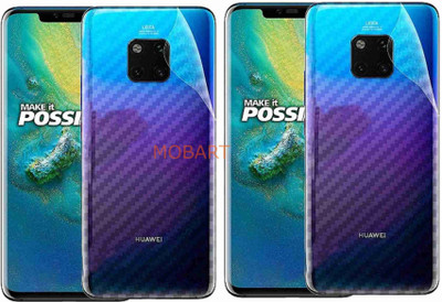 MOBART Back Screen Guard for HUAWEI MATE 20 PRO(Pack of 2)