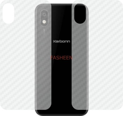 Fasheen Back Screen Guard for KARBONN K9 SMART PLUS(Pack of 2)