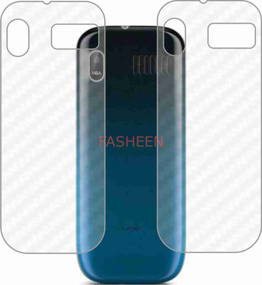 Fasheen Back Screen Guard for LAVA A1200(Pack of 2)
