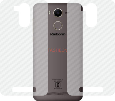 Fasheen Back Screen Guard for Karbonn K9 Kavach(Pack of 2)