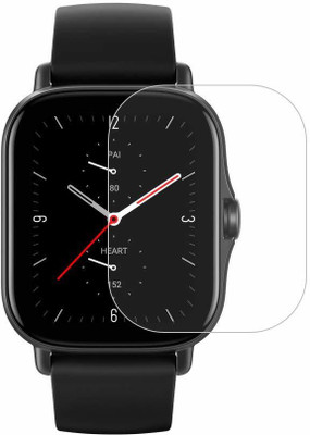 CUBES Screen Guard for Amazfit GTS 2e | 1.65 Inch | Soft and Flexible | Touch Sensitive | Unbreakable | Ultra Thin| Edge To Edge TPU Film ( Not a Tempered Glass )(Pack of 2)