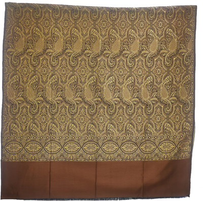 Sprha Wool Self Design Men, Women Shawl(Brown)