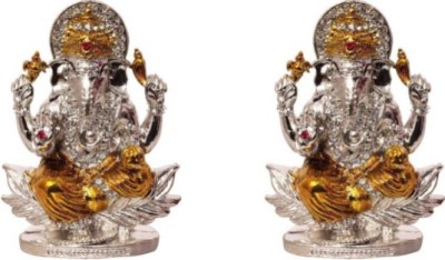 Kanhagift Decorative Showpiece  -  8 cm(Brass, Silver, Gold)