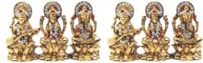 Kanhagift Decorative Showpiece  -  5 cm(Brass, Gold)