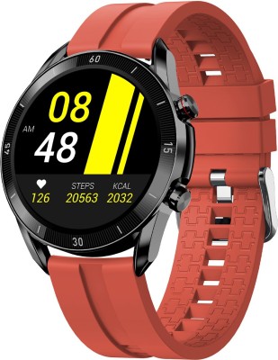 Fire-Boltt Almighty, BT Calling, Voice Assistant Smartwatch(Orange Strap, Free Size)
