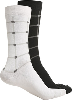 LOUIS STITCH Socks for Men Self Design Mid-Calf/Crew(Pack of 2)
