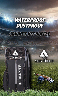 ALEXSPORTS Premium Cricket Kit Bag Daffle Bag(Green, Kit Bag)