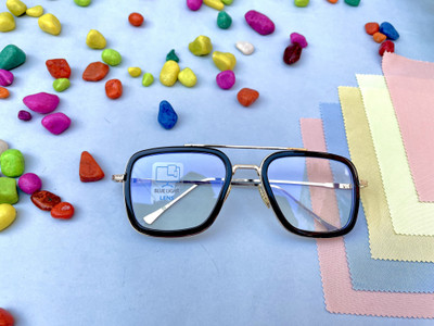 HUB CREATION Retro Square Sunglasses(For Men & Women, Clear)