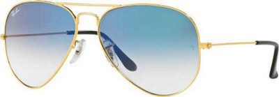 BAJERO Aviator Sunglasses(For Men & Women, Blue)