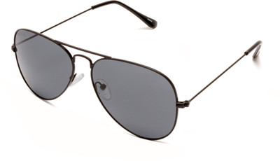 Roadies Aviator Sunglasses(For Men & Women, Black)