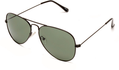 Roadies Aviator Sunglasses(For Men & Women, Black)