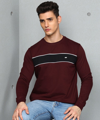 METRONAUT Full Sleeve Color Block Men Sweatshirt