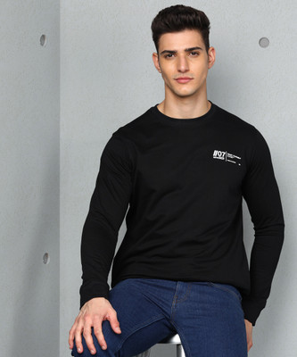 METRONAUT Full Sleeve Solid Men Sweatshirt