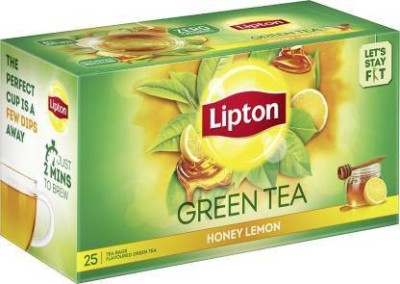 Lipton GREEN TEA ALL GOOD NATURAL FLAVOUR HONEY TEA 25 BAGS X 1 Green Tea Box(25 Sachets)