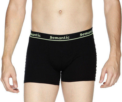 Semantic Men Men's Cotton Trunks Non Itching Anti Chaffing Underwear Brief