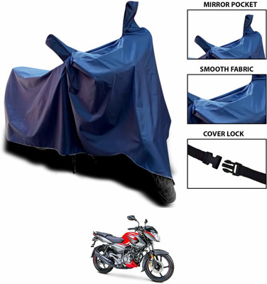 KEDIT Two Wheeler Cover for Bajaj(Pulsar NS 160, Blue)