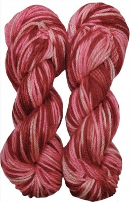 JEFFY Oswal Varsha Motu Thick Chunky Wool Hand Knitting Yarn Multi Colour (Hanks-300gms) Shade No-50