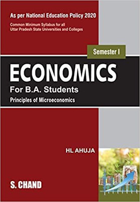 Economics for B.A. Students-Semester I(English, Paperback, Ahuja H. L.)