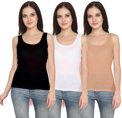 Xcrox Women Tank Top/Vest(Pack of 3)