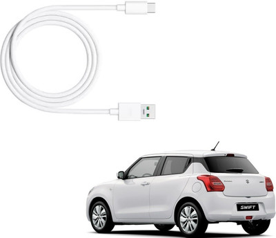 AuTO ADDiCT 12 W Turbo Car Charger(White, With USB Cable)