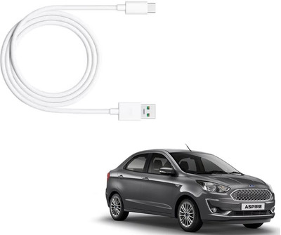 AuTO ADDiCT 12 W Turbo Car Charger(White, With USB Cable)