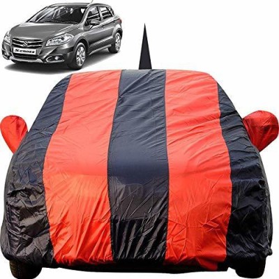 Autofact Car Cover For Maruti Suzuki S-Cross (With Mirror Pockets)(Red, Blue, For 2014, 2015, 2016, 2017, 2018, 2019, 2020, 2021 Models)