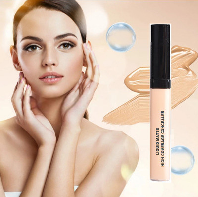 MYEONG Instant Waterproof Makeup Full Coverage Matte Finish Liquid  Concealer(Beige, 6 ml)