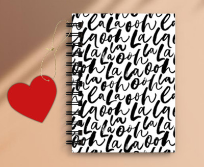 DI-KRAFT Notebook for Gift , home & office use spiral diary with Dangler (6*8 Inch) A5 Diary Unruled 160 Pages(Multicolor)