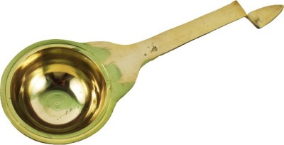 Real Craft Brass Table Diya(Height: 1.5 inch)