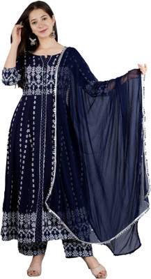 Kasooti Women Kurta Palazzo Set
