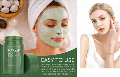 MYEONG new Tea Mask Stick For Face Purifying Clay Stick Mask For Deep Cleaning(40 g)
