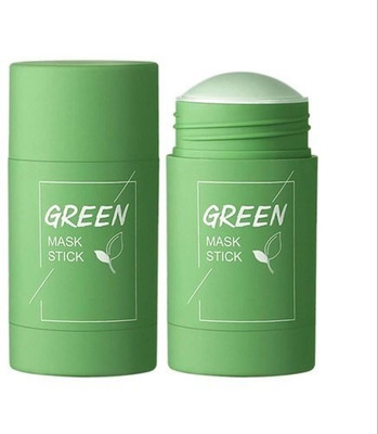 GFSU Green Tea Purifying Clay Stick Mask, And Deep Cleansing Oil Control(40 g)
