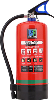 blot fire CLEAN AGENT TYPE FIRE EXTINGUISHER OF 4 KG CAP Fire Extinguisher Mount(4 kg)