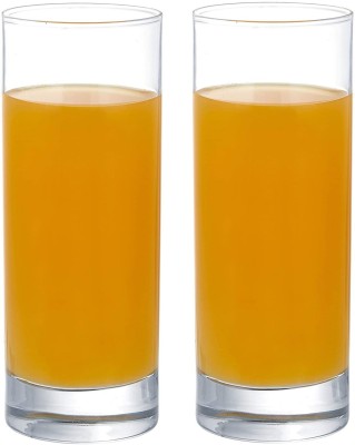 AFAST (Pack of 2) E_adb300_2 Glass Set Water/Juice Glass(300 ml, Glass, Clear)