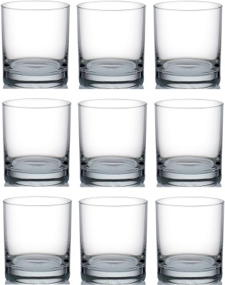 Somil (Pack of 9) Party Perfect Shot Glasses: Making Every Moment Unforgettable - B67 Glass Set Water/Juice Glass(280 ml, Glass, Clear)