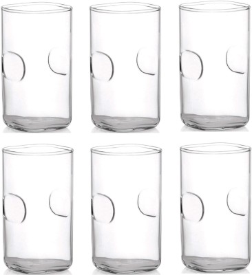 AFAST (Pack of 6) E_thumbbig_6 Glass Set Water/Juice Glass(300 ml, Glass, Clear)