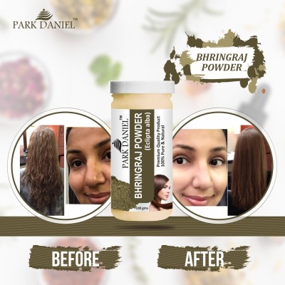 PARK DANIEL Premium Bhringraj Powder - For Hair Growth (100 gms)(100 g)