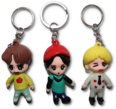 MAG BEE BTS Army keychain - Model 2 - Pack of 3 Key Chain