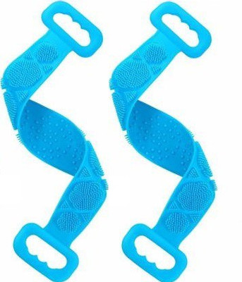 DOZZBY Loofah(Pack of 2, Blue)
