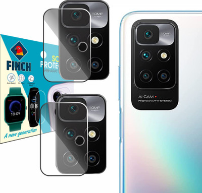 FINCH Back Camera Lens Glass Protector for Redmi 10 Prime(Pack of: 2)