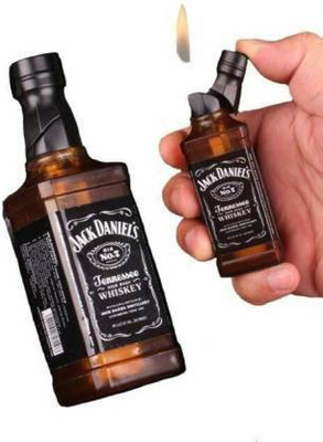 come fast beer bottle cigarette lighter pocket lighter 3420 Pocket Lighter(brown)