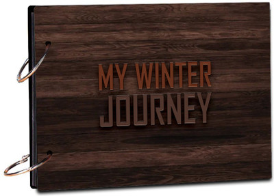 BPDESIGNSOLUTION My Winter Journey Theme,  Scrapbook Kit(DIY)