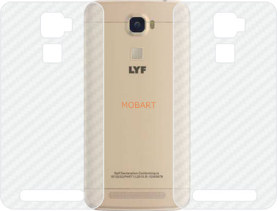 MOBART Back Screen Guard for RELIANCE JIO LYF WATER 9(Pack of 2)