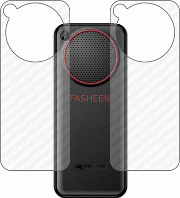 Fasheen Back Screen Guard for MICROMAX X752(Pack of 2)