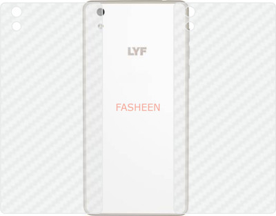 Fasheen Back Screen Guard for RELIANCE JIO LYF WATER 1(Pack of 2)