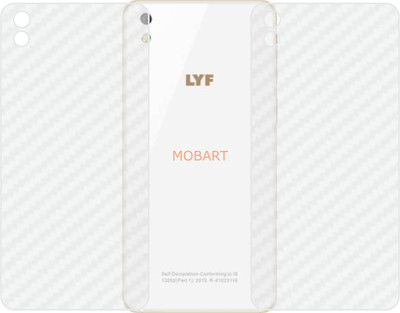 MOBART Back Screen Guard for LYF WATER 8 (LS-5015)(Pack of 2)