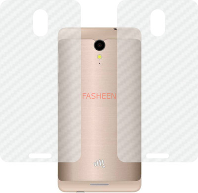 Fasheen Back Screen Guard for Micromax Vdeo 3(Pack of 2)